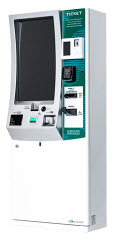 タッチパネル式券売機 KC-TX Series｜低額紙幣対応｜芝浦自販機製