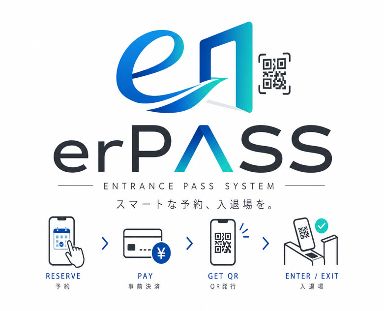 erPASS アプリ画面